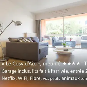 Aix Centre Cosy Calme Garage Terrasse Appartement